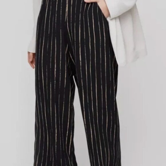 Wilfred Black and White Striped Trousers - Picture 1 of 8